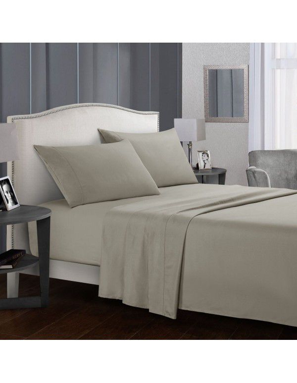 Victoria Europe cross-border home textile Amazon ebay bed sheet fitted sheet foreign trade four piece bedsheetset pillowcase