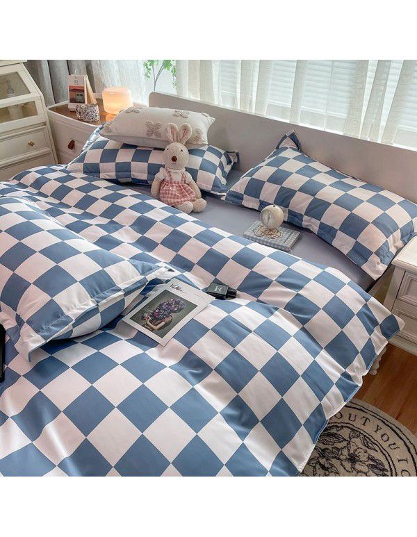 Three piece Bedding Set Gift Aloe Cotton Bedding Sheet Quilt Cover Four piece Bedding Sheet Set One piece Issued to Manufacturer Wholesale