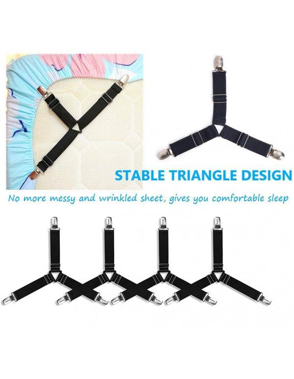 Victoria Europe cross-border home textile Amazon ebay bed sheet fitted sheet foreign trade four piece bedsheetset pillowcase