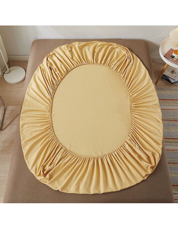 Pure cotton fitted sheet One piece cotton dust-proof bedspread heightening Simmons mattress All inclusive protective cover 1.8m sheet