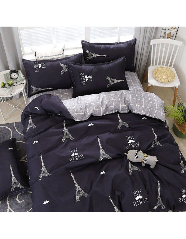Three piece Bedding Set Gift Aloe Cotton Bedding Sheet Quilt Cover Four piece Bedding Sheet Set One piece Issued to Manufacturer Wholesale