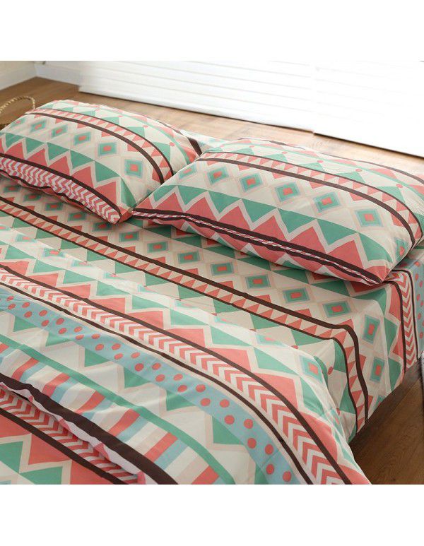 Bedding sheet, single piece, pure cotton quilt cover, 1.5m1.8m, student dormitory bedding