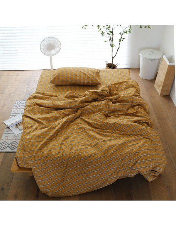 Bedding sheet, single piece, pure cotton quilt cover, 1.5m1.8m, student dormitory bedding