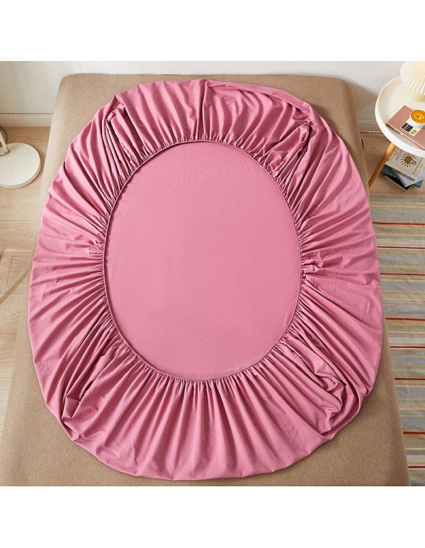 Pure cotton fitted sheet One piece cotton dust-proof bedspread heightening Simmons mattress All inclusive protective cover 1.8m sheet