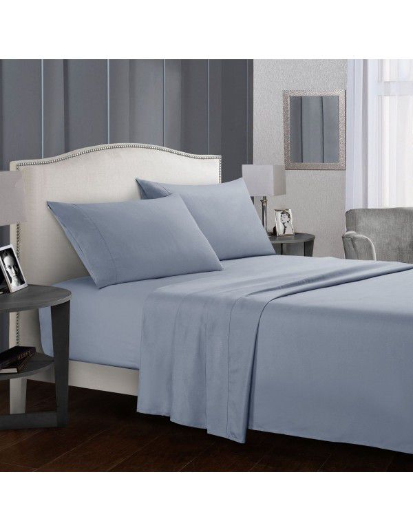 Victoria Europe cross-border home textile Amazon ebay bed sheet fitted sheet foreign trade four piece bedsheetset pillowcase