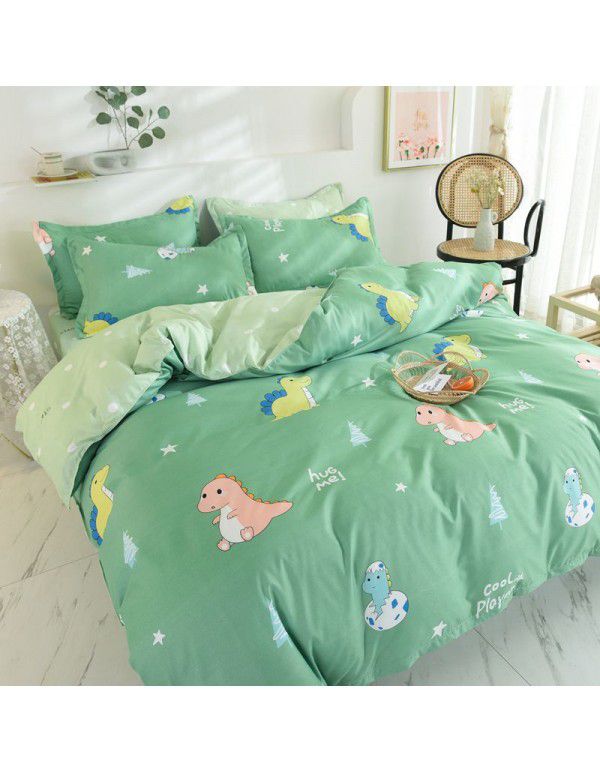 Three piece Bedding Set Gift Aloe Cotton Bedding Sheet Quilt Cover Four piece Bedding Sheet Set One piece Issued to Manufacturer Wholesale