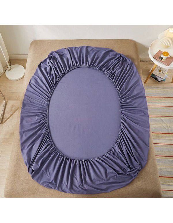 Pure cotton fitted sheet One piece cotton dust-proof bedspread heightening Simmons mattress All inclusive protective cover 1.8m sheet