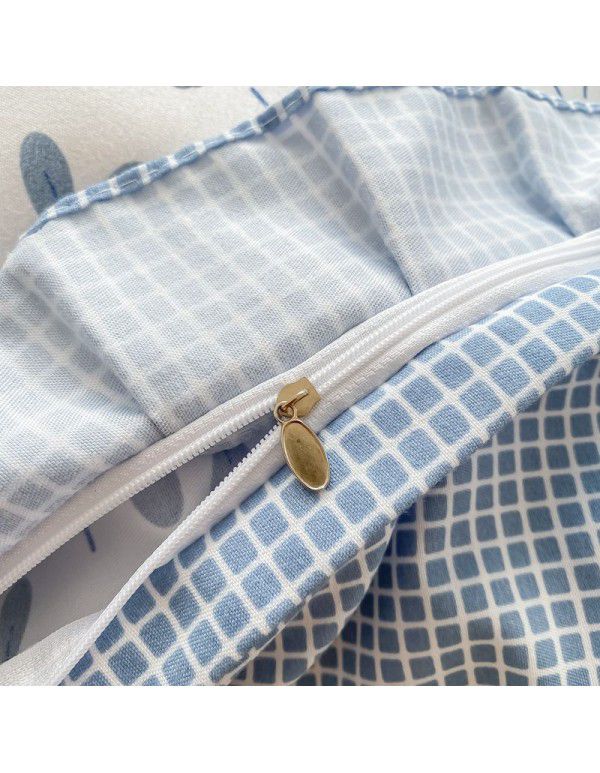  New Bed Cover Lace Roughing Four piece Set Washable Cotton Machine Washable Bedclothes Direct Sales
