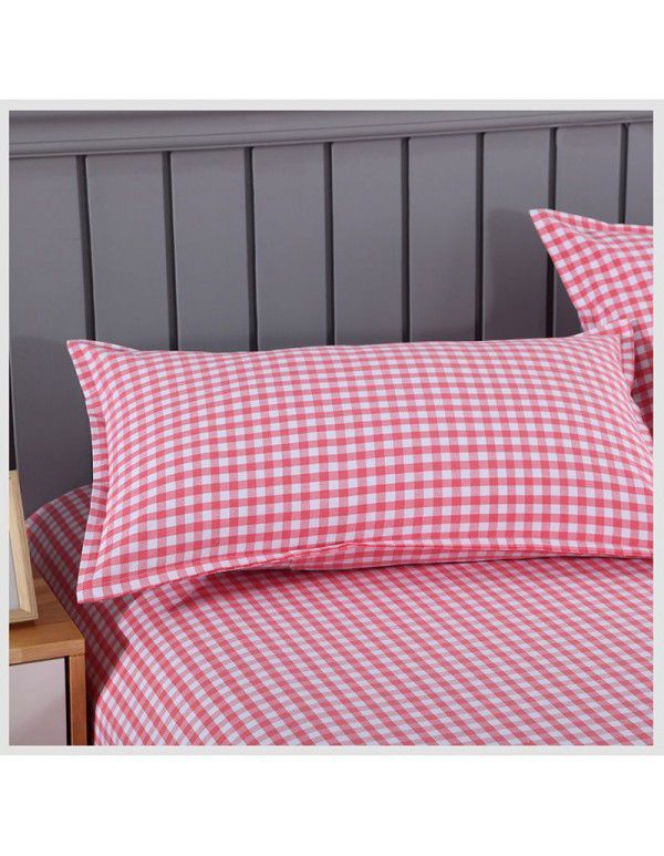 Old coarse cloth bed sheet, single piece of pure cotton, thickened, thickened, thick, old trial Japanese style
