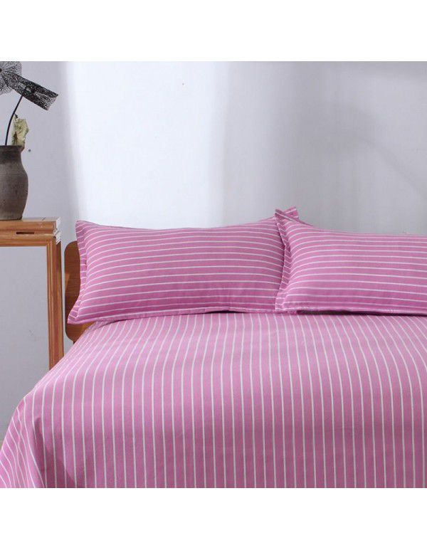 Old coarse cloth bed sheet, single piece of pure cotton, thickened, thickened, thick, old trial Japanese style