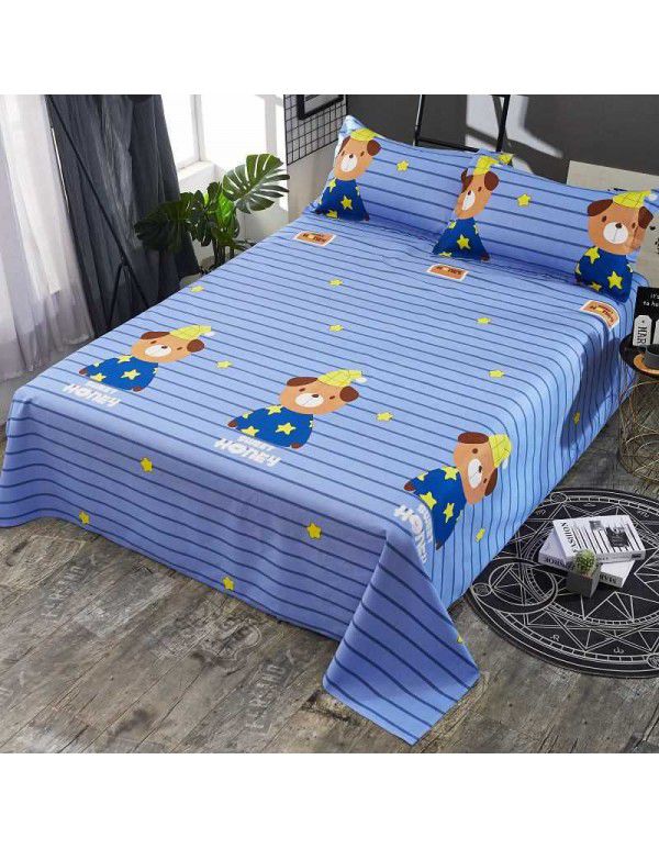 Waterproof bedspread, single piece, breathable, three piece quilt set, student dormitory, children, single 1.5m, double urination