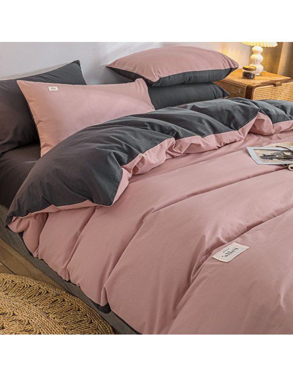 Quilt cover All cotton Quilt cover Cotton washable quilt cover One piece 150x200x230 single double bed single men's quilt sheet 1.5