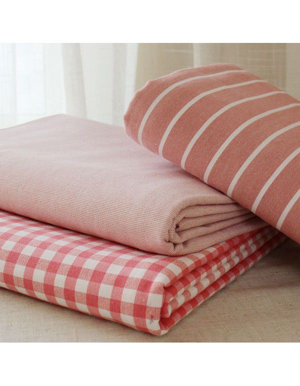 Old coarse cloth bed sheet, single piece of pure cotton, thickened, thickened, thick, old trial Japanese style