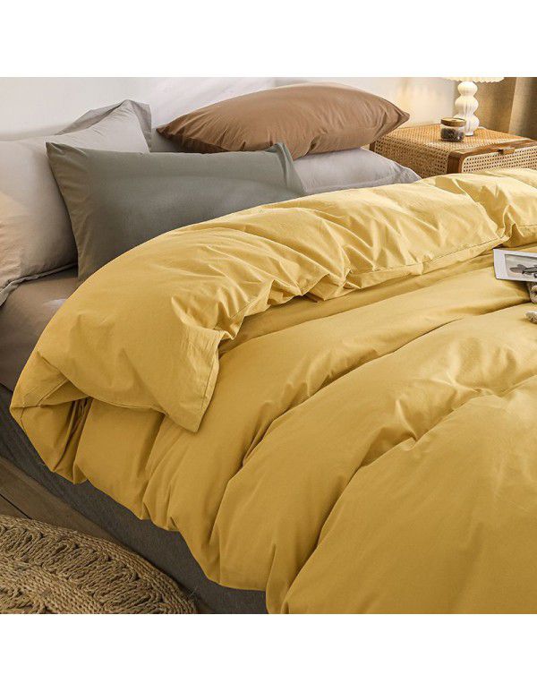 Quilt cover All cotton Quilt cover Cotton washable quilt cover One piece 150x200x230 single double bed single men's quilt sheet 1.5
