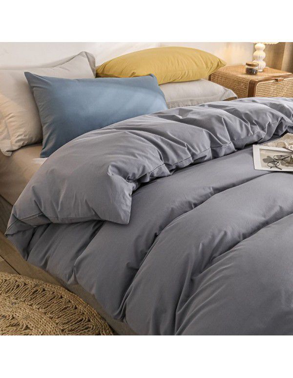 Quilt cover All cotton Quilt cover Cotton washable quilt cover One piece 150x200x230 single double bed single men's quilt sheet 1.5