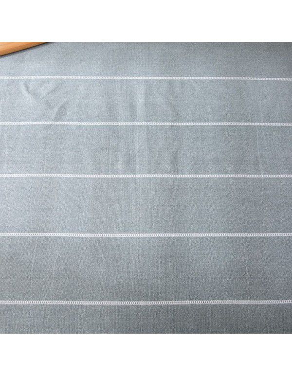 Double warp and double weft cotton three piece thick cotton canvas bedding manufacturer wholesale group purchase