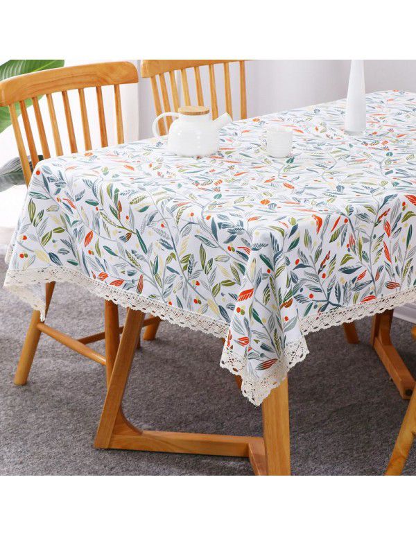 Table cloth, fresh rectangular table cloth, simple modern tea table, table cloth, pad, desk cloth, nail care table cloth