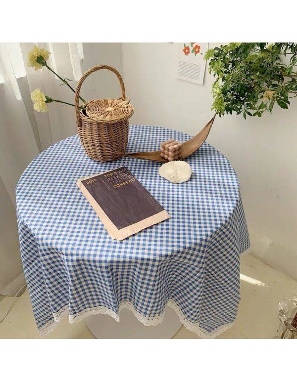 Xinjiang Style Table Cloth Exotic Table Cloth Retro American Ethnic Style Cotton Linen Bar Room Tea Table Student