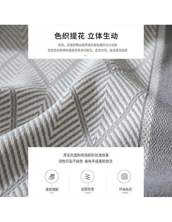 Table cloth, cotton and linen, small, fresh and simple, rectangular tea table, table cloth, parcel post, cross-border e-commerce factory