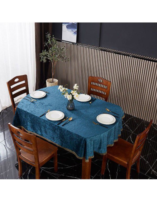 Wholesale Chinese oval tablecloth folding table multi-functional retractable tablecloth cloth table table tablecloth household color