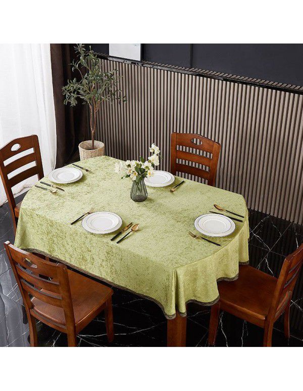 Wholesale Chinese oval tablecloth folding table multi-functional retractable tablecloth cloth table table tablecloth household color