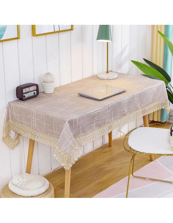 Table cloth, fresh rectangular table cloth, simple modern tea table, table cloth, pad, desk cloth, nail care table cloth