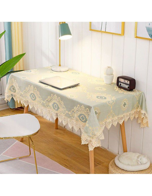 Table cloth, fresh rectangular table cloth, simple modern tea table, table cloth, pad, desk cloth, nail care table cloth