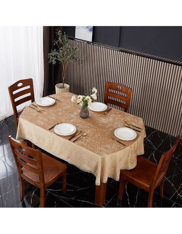 Wholesale Chinese oval tablecloth folding table multi-functional retractable tablecloth cloth table table tablecloth household color