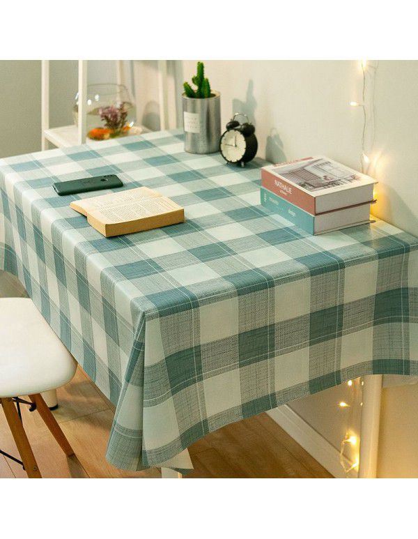 Table cloth, table cloth, waterproof, oil proof, washable ins, net red, rectangular table cloth, tea table cloth, pvc, student desk mat