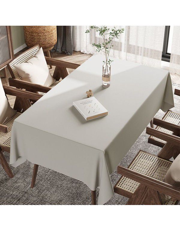 Spot Nordic ins style solid leather tablecloth, light luxury, high-grade, waterproof, oil proof, wash free tablecloth, tea table mat