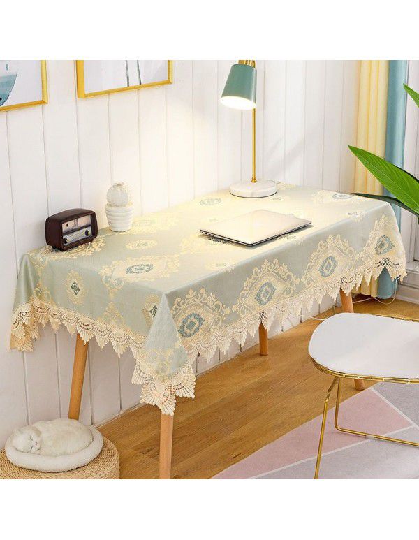 Table cloth, fresh rectangular table cloth, simple modern tea table, table cloth, pad, desk cloth, nail care table cloth