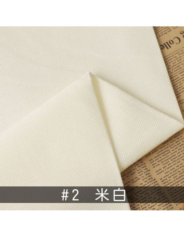 Cotton and linen tablecloth plain color thickened linen sofa fabric color coarse linen fabric old coarse canvas DIY manufacturer
