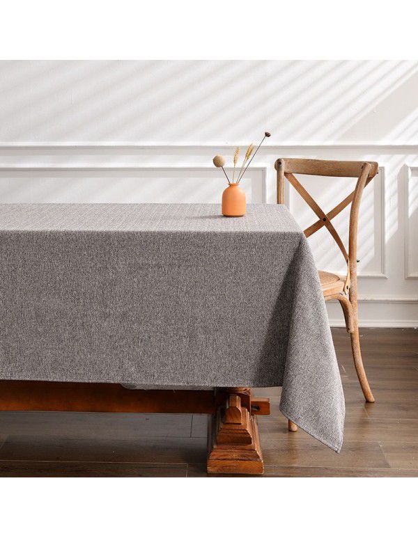 Ins Wind Home Table Cloth Waterproof and Oil proof Wholesale Amazon Thickened Free Cleaning Hotel Western Restaurant Tea Table Cloth