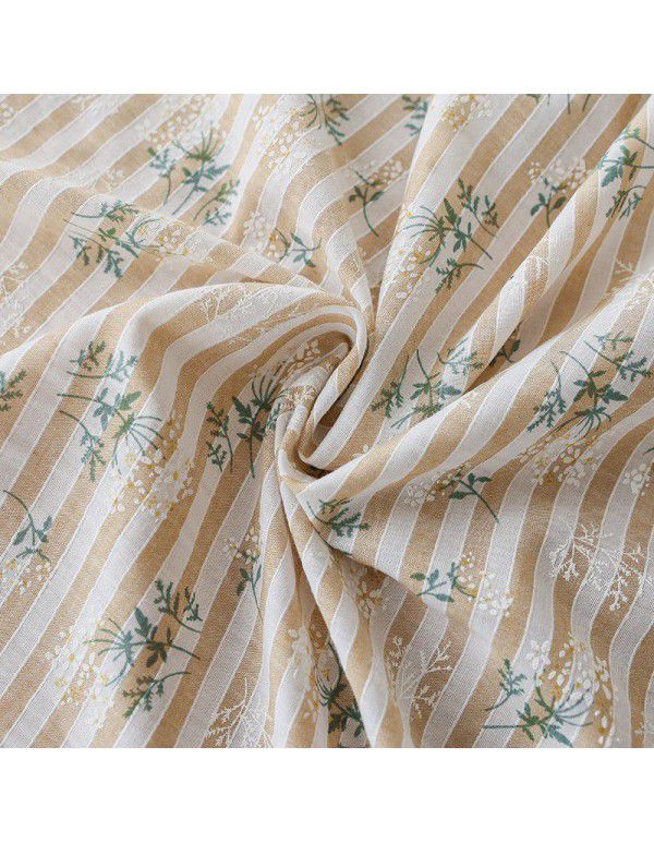 Small floral cotton and linen tassel lace cloth tablecloth Small fresh countryside photo background cloth Literature and art desk cloth