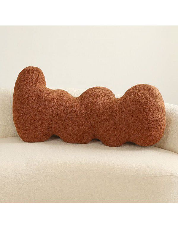 Simple ins Flower Throw Pillow Home Sofa Cushion Throw Pillow Model Room Soft Cushion Shaped Side Sleeping Pillow Wholesale