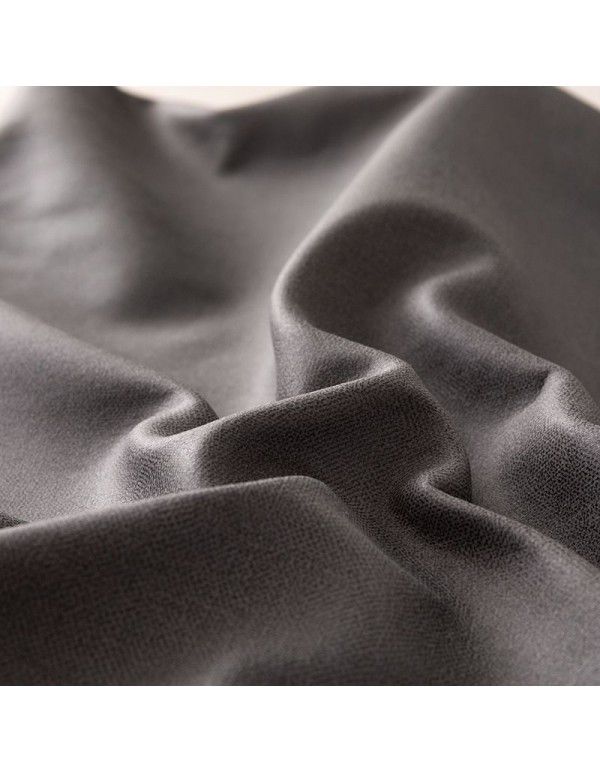 Technology cloth pillow Nordic luxury living room sofa pillow cover rectangular imitation leather waist pillow large cushion removable and washable