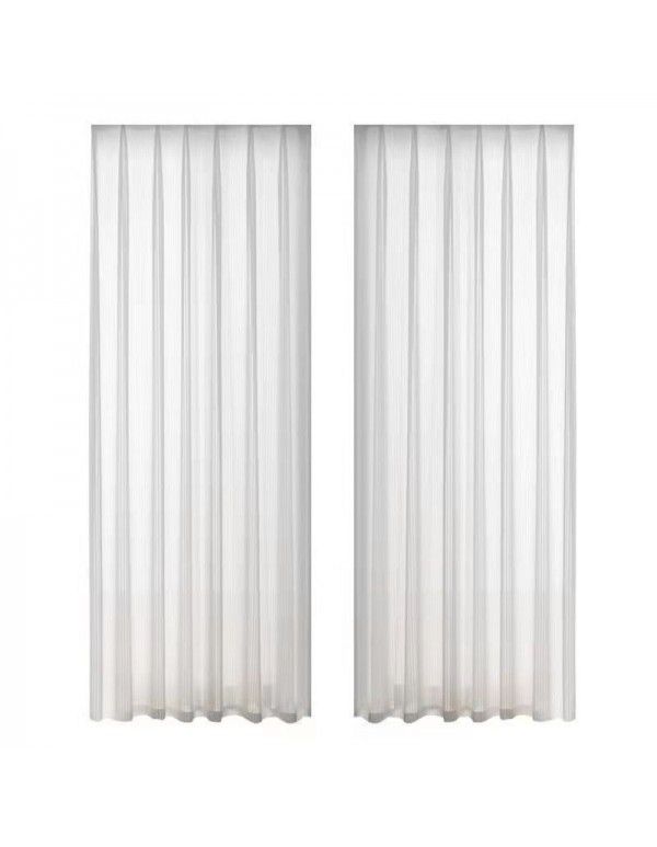 3.4 Door width, shutter, screen curtain, vertical stripe, screen curtain, modern simple curtain, light tight, window screen, floating window, balcony