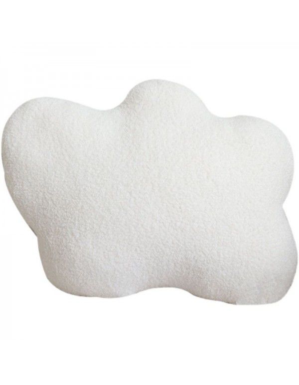 Spring New Love Pillow Cover Net Red Flower Cushion Cover Living Room Sofa Bed Pillow White Cloud Waist Pillow