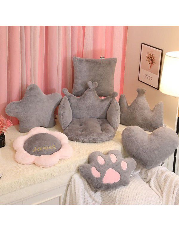 Float window cushion, sofa, pillow, office, bedside cushion, machine washable backrest cushion, student, lie prone, pillow, birthday gift