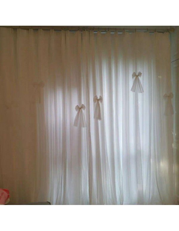 Curtains, bedroom, shading, household velcro, living room, grand new double princess style curtain, light tight