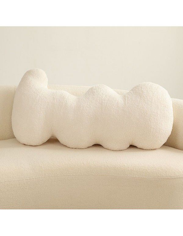 Simple ins Flower Throw Pillow Home Sofa Cushion Throw Pillow Model Room Soft Cushion Shaped Side Sleeping Pillow Wholesale