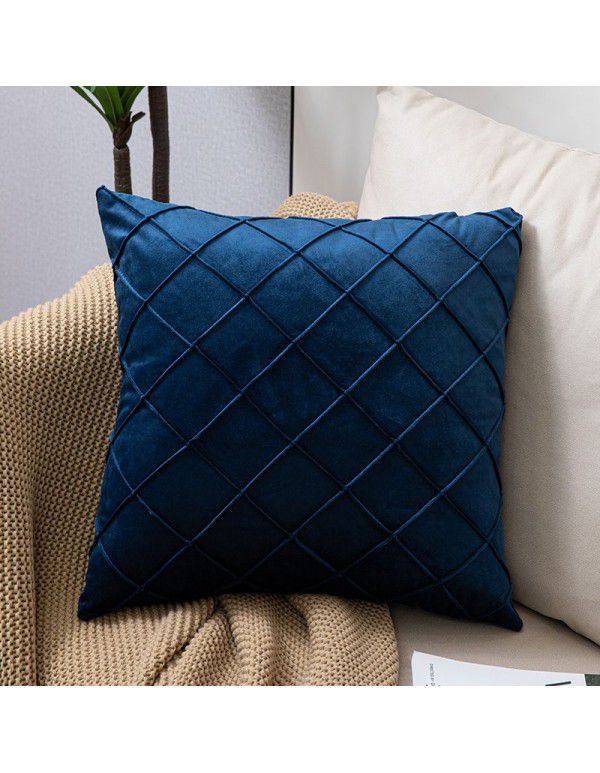 Sofa pillow Dutch velvet pillow Home sofa upholstery pillow case Cross border popular Amazon pillow ins