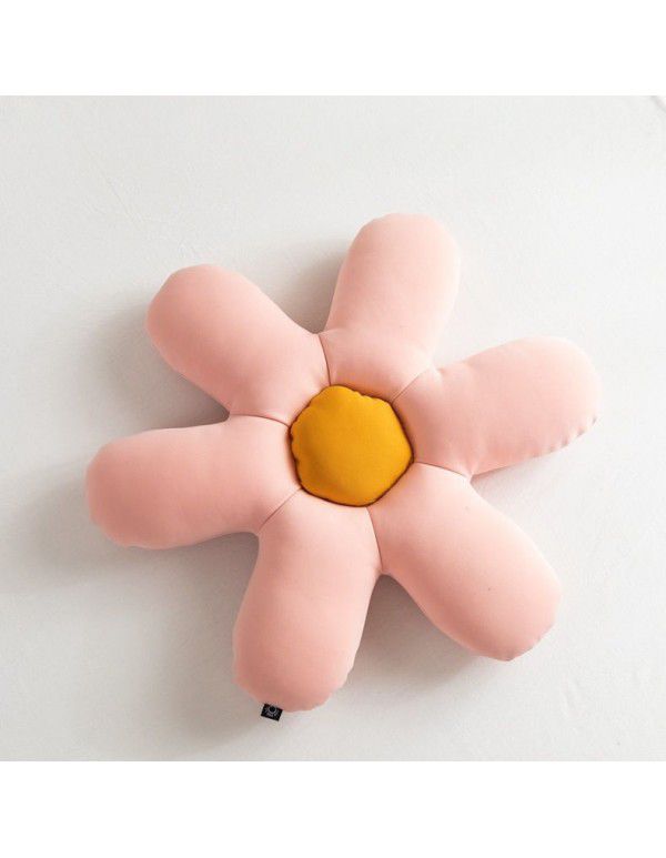 Small Daisy Shaped Throw Pillow Home Soft Decoration Sofa Decoration Cloth I Home Supplies Wholesale One
