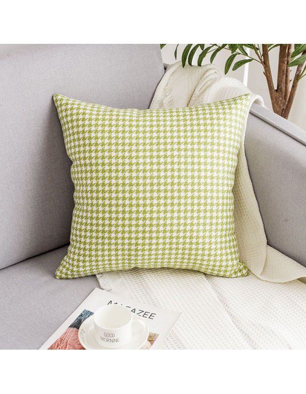 Qianniaoche Pillow Case Nordic ins Light Luxury Bedhead Pillow Backrest Cushion Car Waist Pillow Sofa Pillow Wholesale