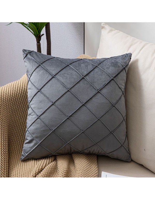 Sofa pillow Dutch velvet pillow Home sofa upholstery pillow case Cross border popular Amazon pillow ins