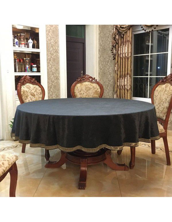 Luxurious Western Table Cloth Trimming Art New Chinese Simple European Rectangular Home Fabric Home Textile Home Decorative Dinner