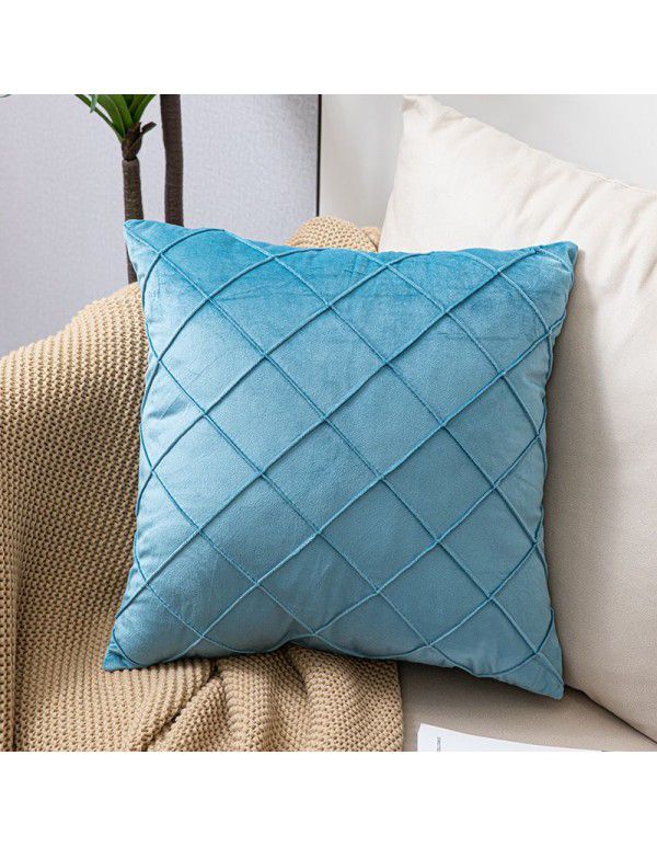 Sofa pillow Dutch velvet pillow Home sofa upholstery pillow case Cross border popular Amazon pillow ins