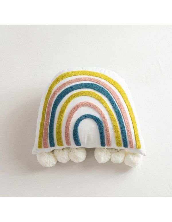 Small Daisy Shaped Throw Pillow Home Soft Decoration Sofa Decoration Cloth I Home Supplies Wholesale One