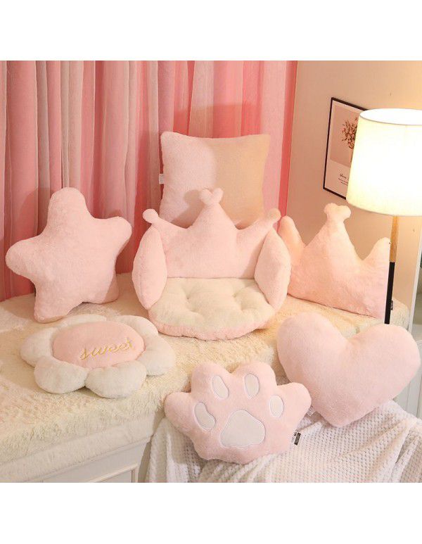 Float window cushion, sofa, pillow, office, bedside cushion, machine washable backrest cushion, student, lie prone, pillow, birthday gift