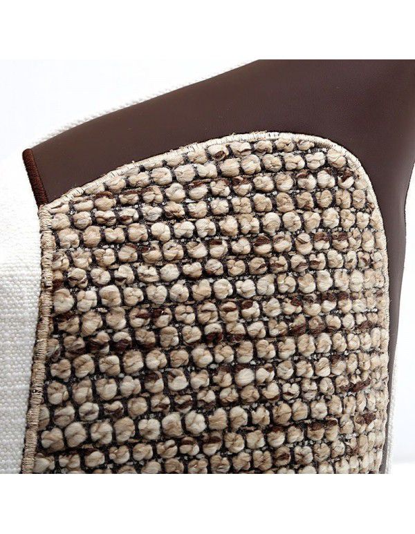 High end fabric embroidery texture modern luxury sofa pillow model room soft decoration art pillow
